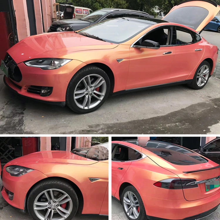 1.52 x 0.5m Auto Car Decorative Wrap Film Symphony PVC Body Changing Color Film