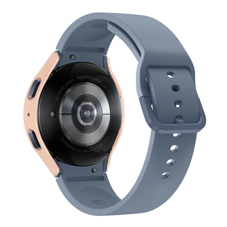 For Samsung Galaxy Watch5 / Watch4  44mm PC + Tempered Glass Film Waterproof Watch Case