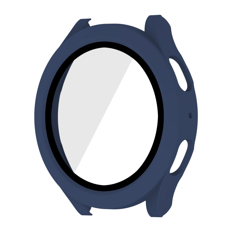For Samsung Galaxy Watch5 / Watch4  44mm PC + Tempered Glass Film Waterproof Watch Case