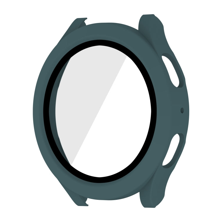 For Samsung Galaxy Watch5 / Watch4  44mm PC + Tempered Glass Film Waterproof Watch Case