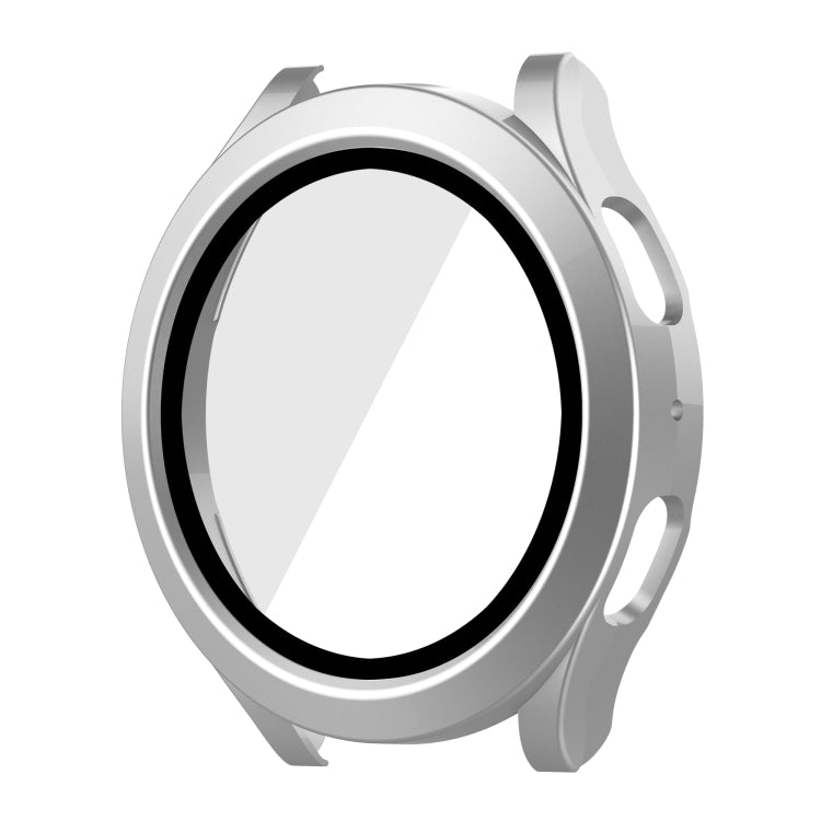 For Samsung Galaxy Watch5 / Watch4  40mm PC + Tempered Glass Film Waterproof Watch Case