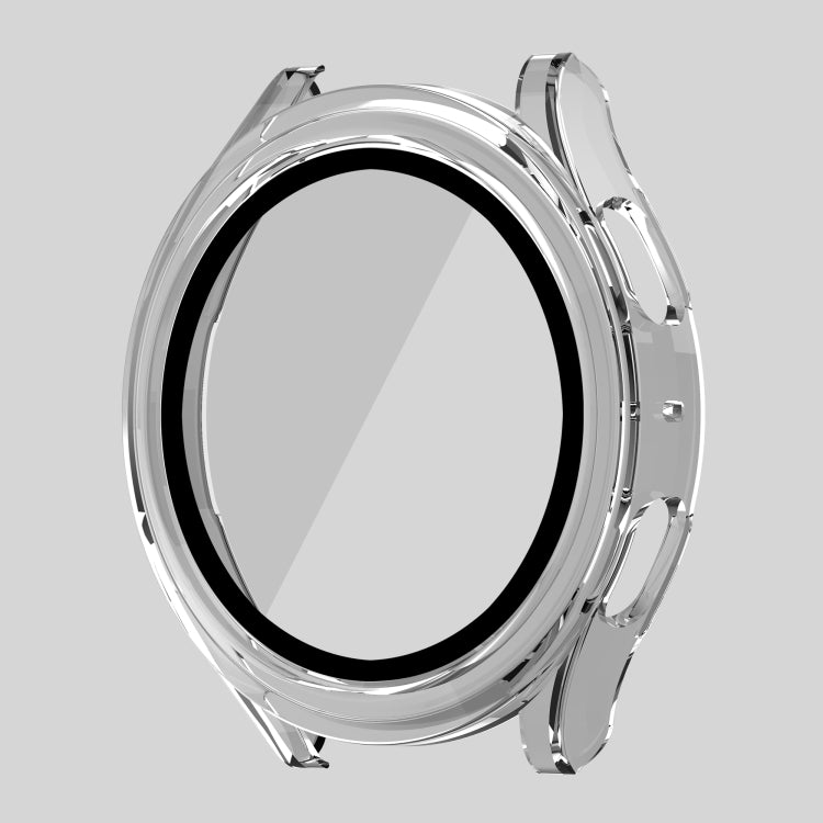 For Samsung Galaxy Watch5 / Watch4  40mm PC + Tempered Glass Film Waterproof Watch Case