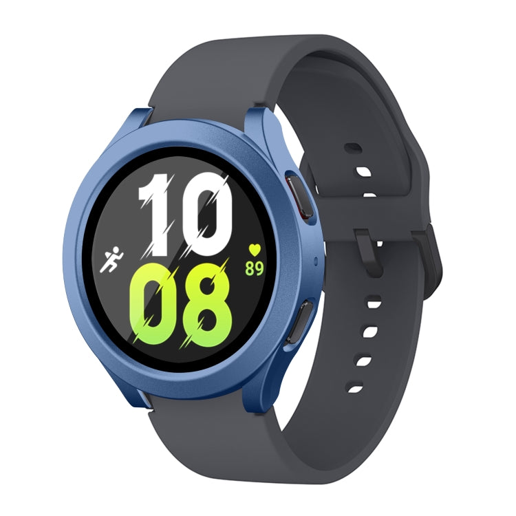 For Samsung Galaxy Watch5 / Watch4  40mm PC + Tempered Glass Film Waterproof Watch Case