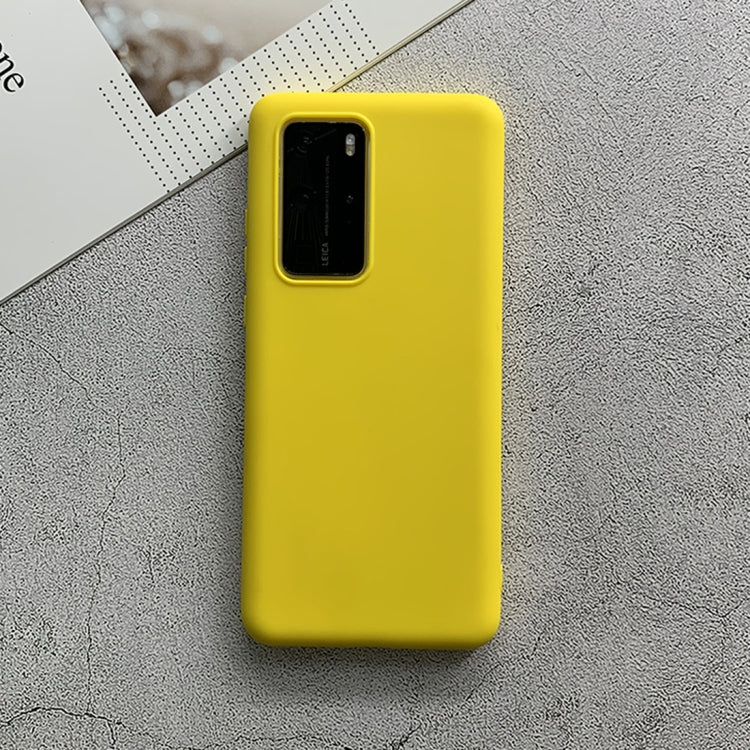 For Huawei P40 Pro Shockproof Frosted TPU Protective Case