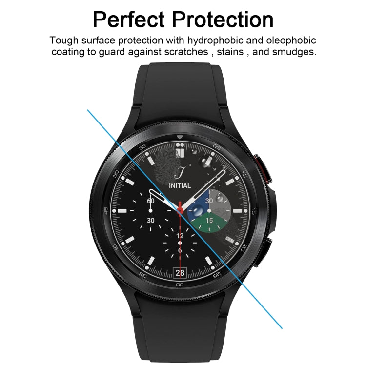 For Samsung Galaxy Watch4 Classic 46mm 0.26mm 2.5D 9H Watch Tempered Glass Film Screen Protector