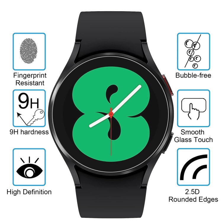For Samsung Galaxy Watch4 40mm 0.26mm 2.5D 9H Watch Tempered Glass Film Screen Protector