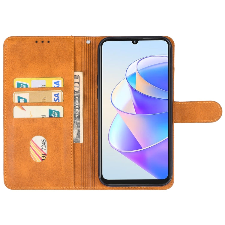 For Honor X7a Leather Phone Case