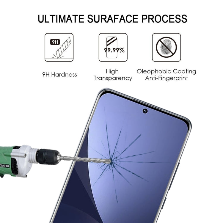 For Xiaomi 12X 2pcs 3D Edge Glue Tempered Glass Full Film with 2pcs Lens Film Set