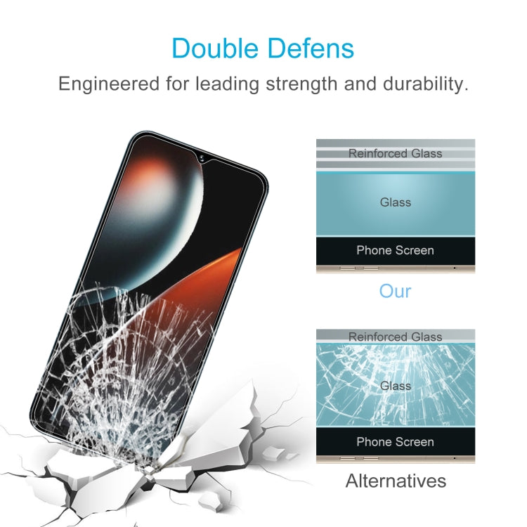 For BLU G52L 10pcs 0.26mm 9H 2.5D Tempered Glass Film