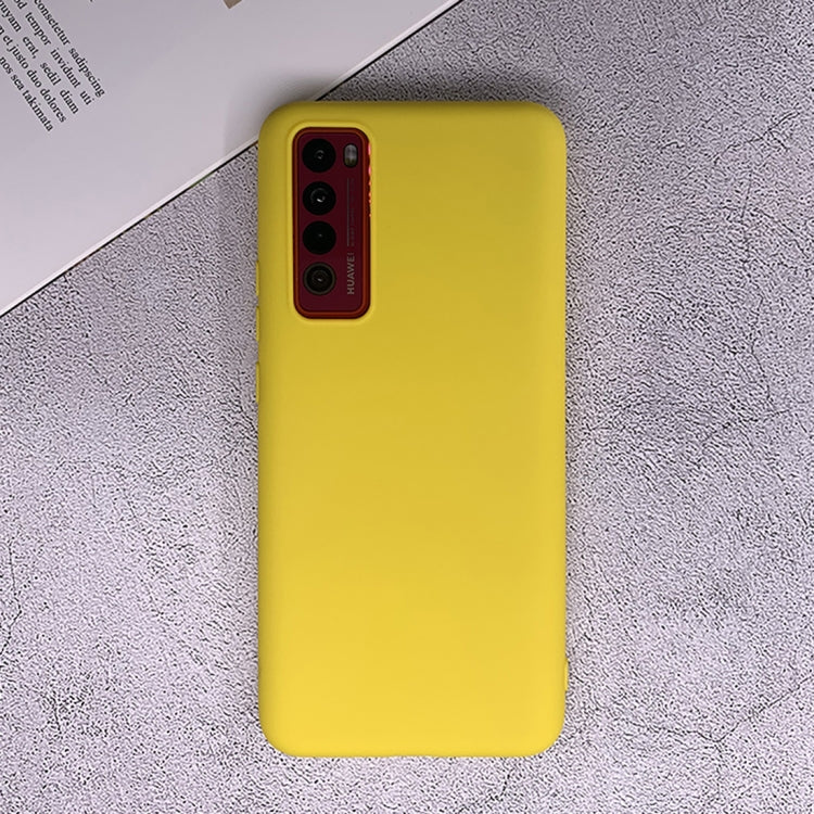 For Huawei nova 7 5G Shockproof Frosted TPU Protective Case