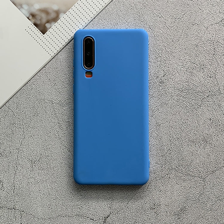 For Huawei P30 Shockproof Frosted TPU Protective Case