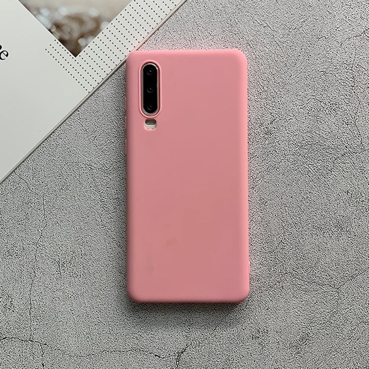 For Huawei P30 Shockproof Frosted TPU Protective Case