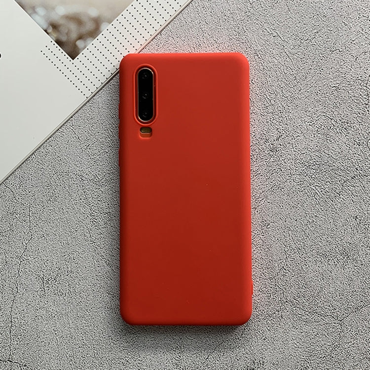 For Huawei P30 Shockproof Frosted TPU Protective Case