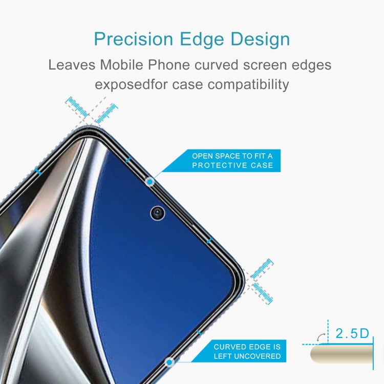 For Xiaomi Poco X5 Pro 50pcs 0.26mm 9H 2.5D Tempered Glass Film