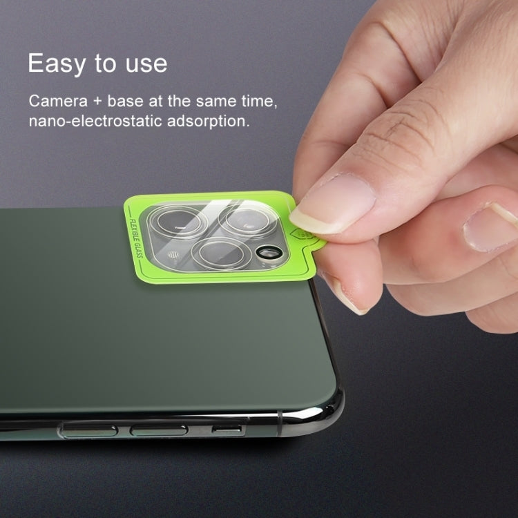 For iPhone 12 mini 50pcs HD Anti-glare Rear Camera Lens Protector Tempered Glass Film