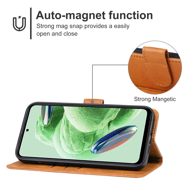 For Xiaomi Poco X5 Leather Phone Case