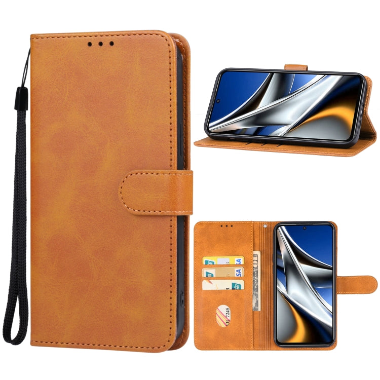For Xiaomi Poco X5 Pro Leather Phone Case