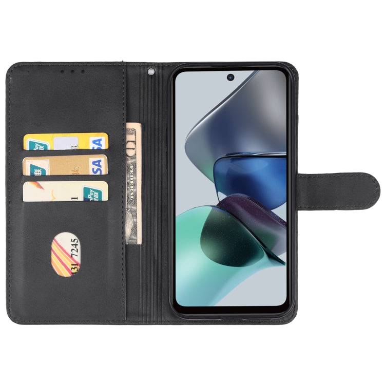 For Motorola Moto G23 Leather Phone Case