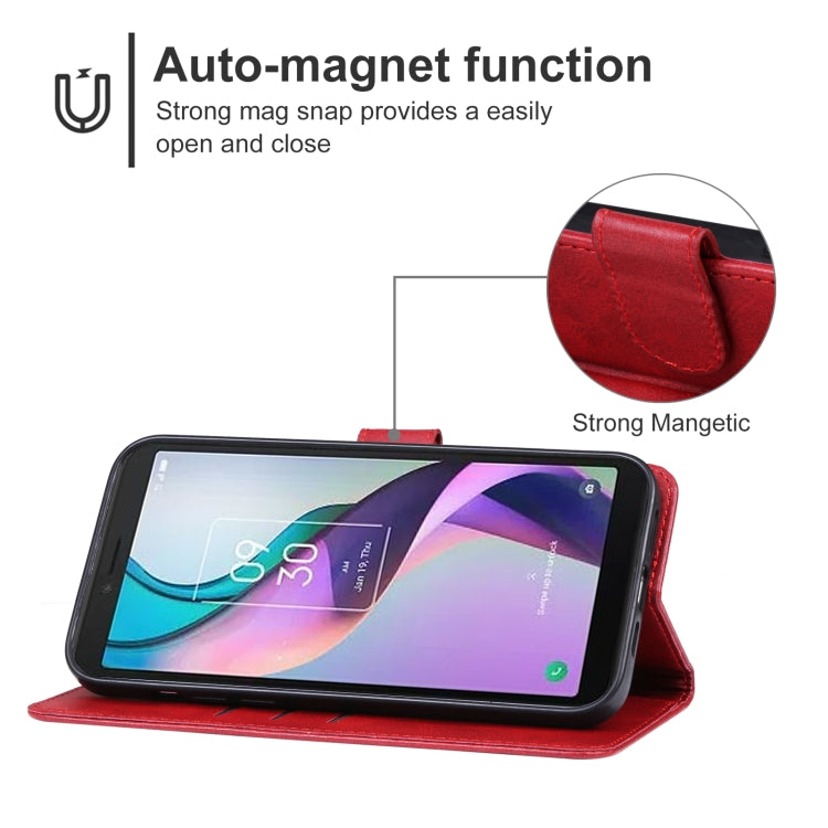 For TCL Ion X Leather Phone Case