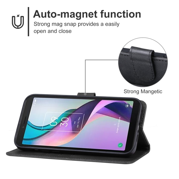 For TCL Ion X Leather Phone Case
