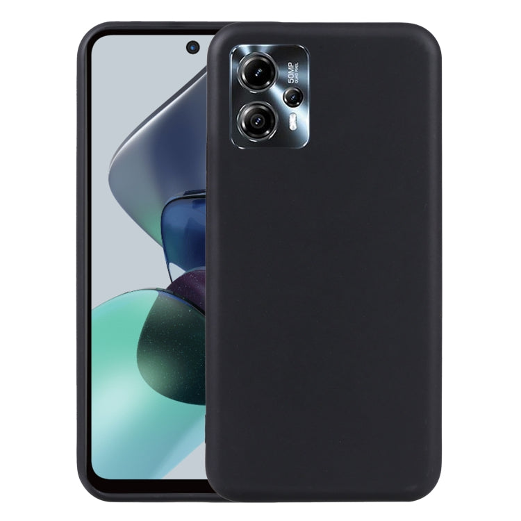 For Motorola Moto G23 TPU Phone Case(Black)
