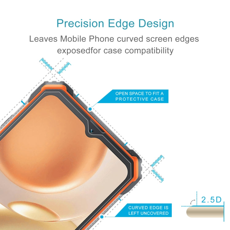 For Blackview Oscal S80 10 PCS 0.26mm 9H 2.5D Tempered Glass Film
