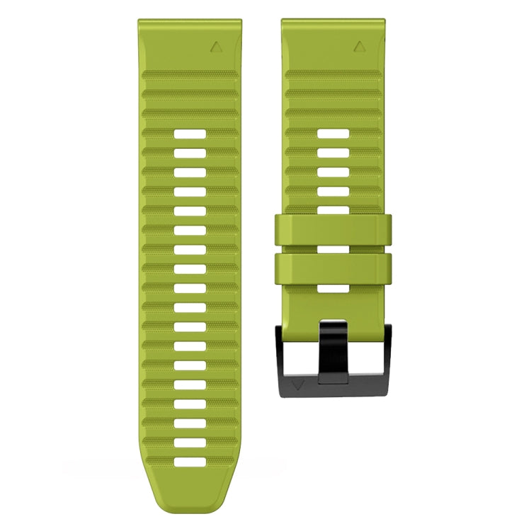 For Garmin Fenix 7X / 6X / 5X 26mm Two-Color Silicone Watch Band