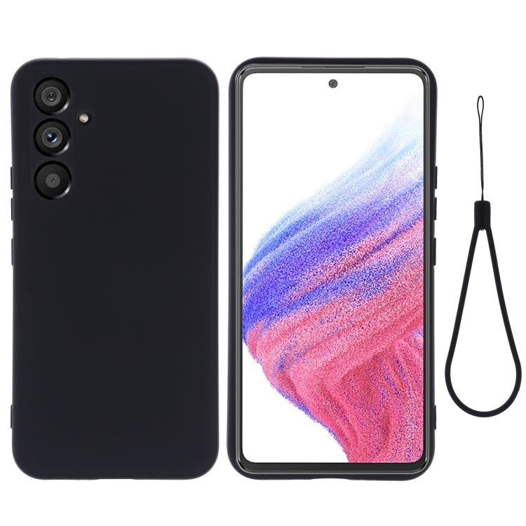 For Samsung Galaxy A54 5G Color Liquid Silicone Phone Case