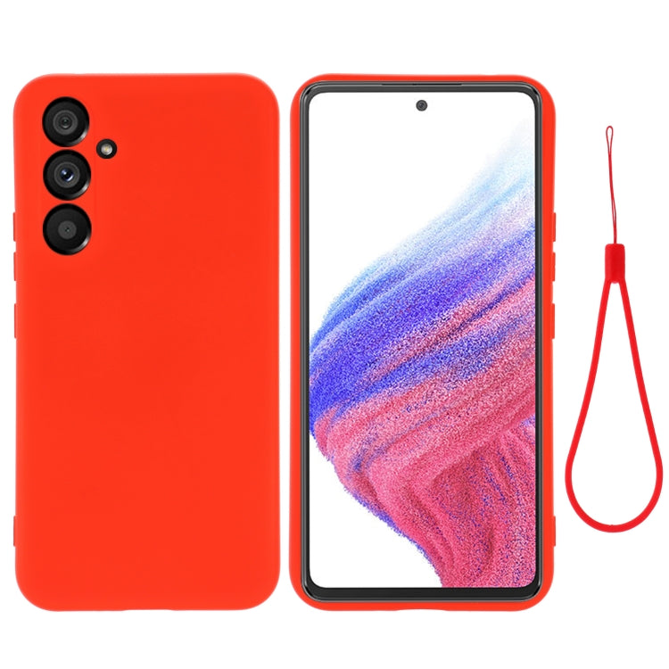 For Samsung Galaxy A54 5G Color Liquid Silicone Phone Case