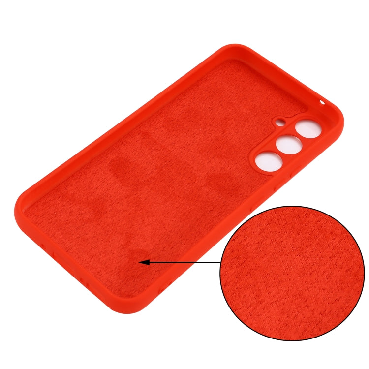 For Samsung Galaxy A54 5G Color Liquid Silicone Phone Case
