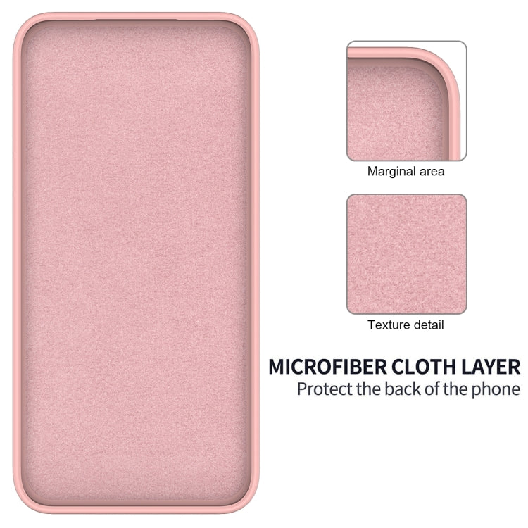 For Samsung Galaxy S24 FE 5G Solid Color Liquid Silicone Dropproof Full Coverage Phone Case