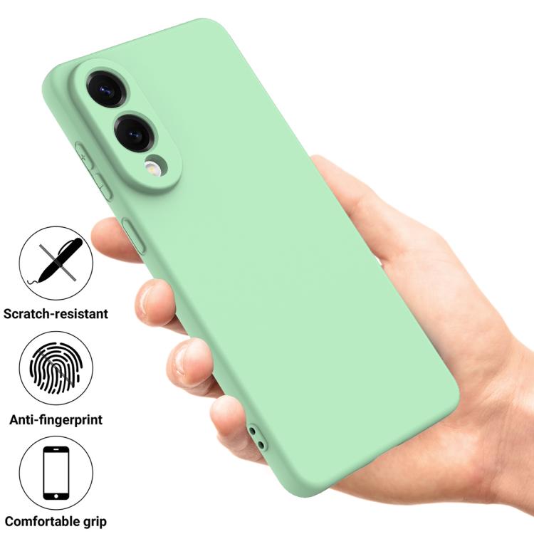 For Samsung Galaxy S25 Edge 5G Solid Color Liquid Silicone Dropproof Full Coverage Phone Case