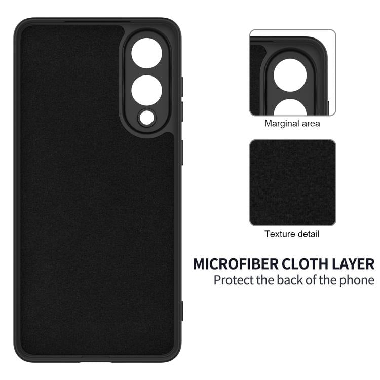 For Samsung Galaxy S25 Edge 5G Solid Color Liquid Silicone Dropproof Full Coverage Phone Case