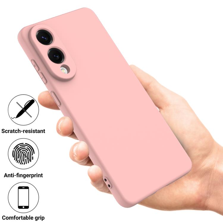 For Samsung Galaxy S25 Edge 5G Solid Color Liquid Silicone Dropproof Full Coverage Phone Case