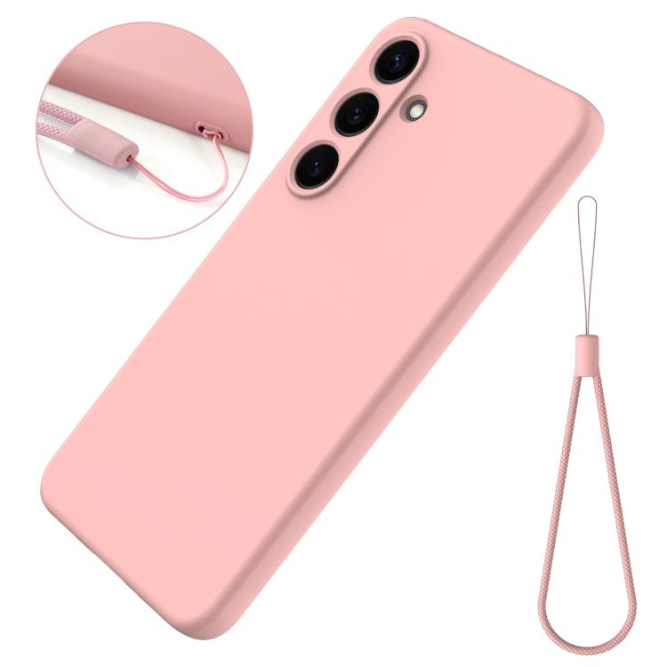 For Samsung Galaxy S25 FE 5G Solid Color Liquid Silicone Dropproof Full Coverage Phone Case