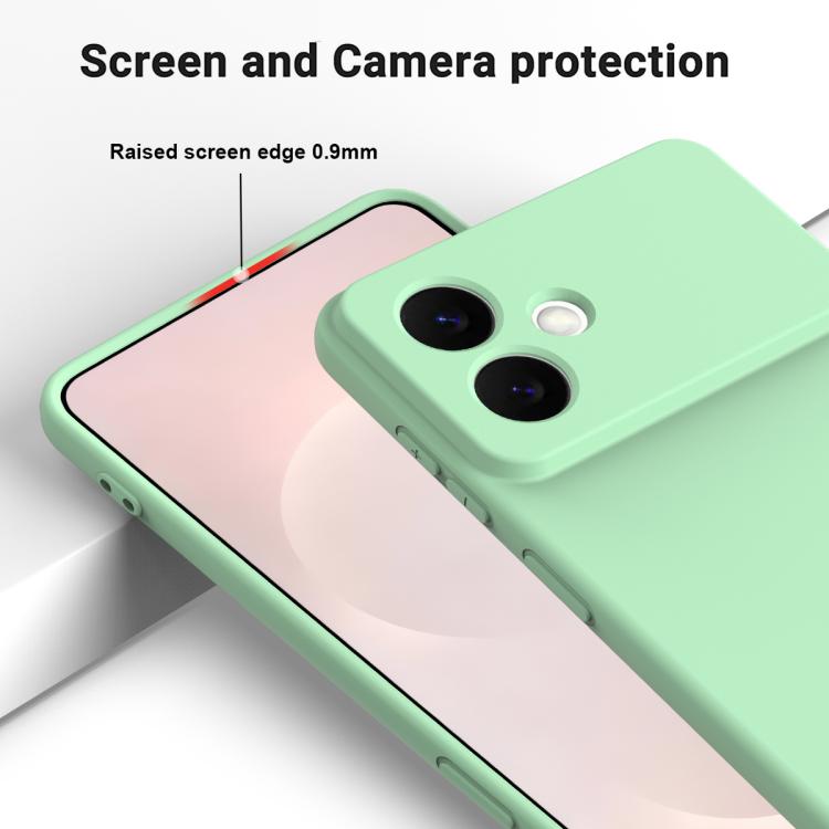For Samsung Galaxy S26 Egde 5G Solid Color Liquid Silicone Dropproof Full Coverage Phone Case