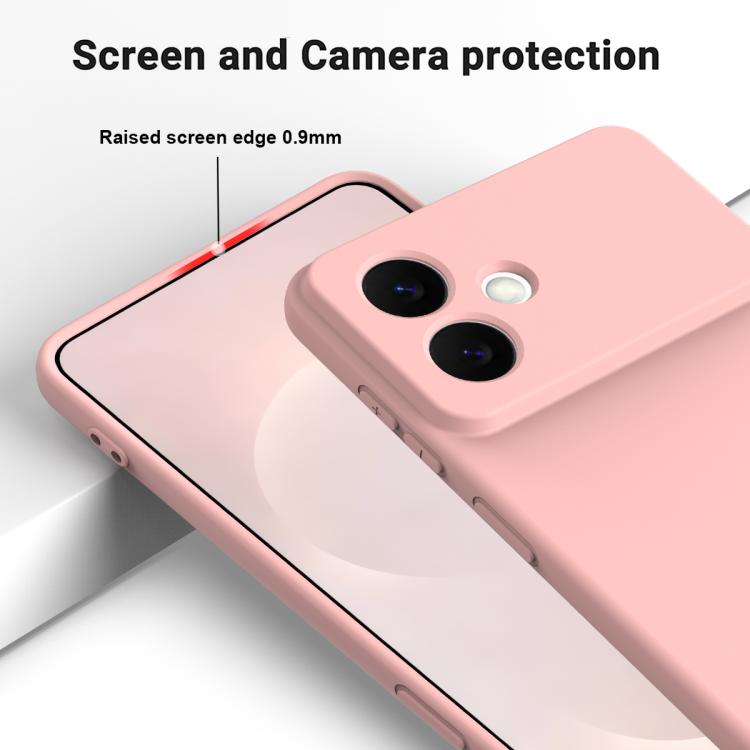For Samsung Galaxy S26 Egde 5G Solid Color Liquid Silicone Dropproof Full Coverage Phone Case