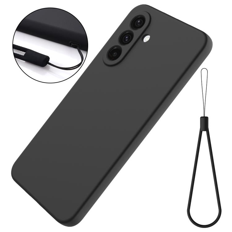 For Samsung Galaxy S26+ 5G Solid Color Liquid Silicone Dropproof Full Coverage Phone Case