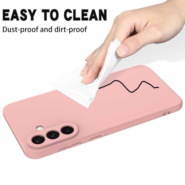 For Samsung Galaxy S26+ 5G Solid Color Liquid Silicone Dropproof Full Coverage Phone Case