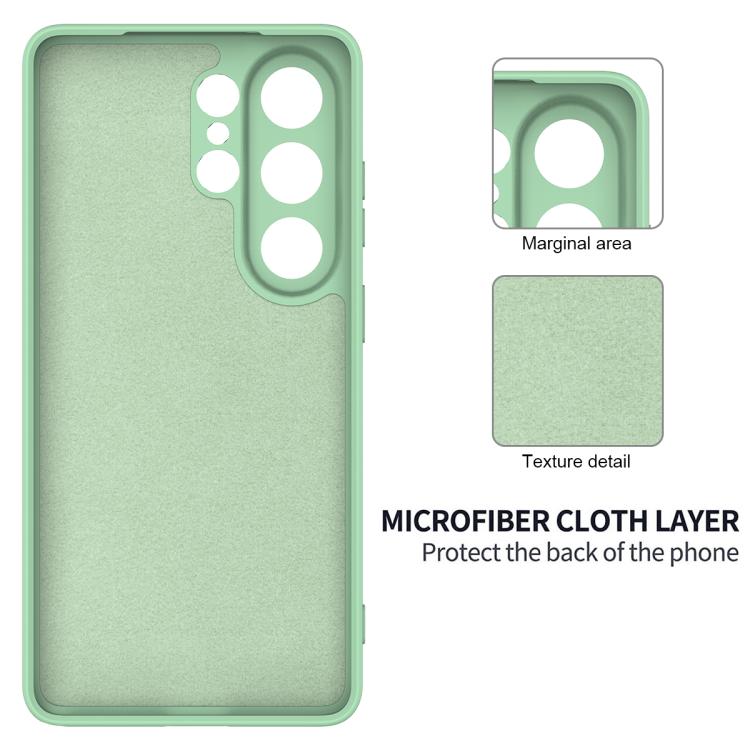 For Samsung Galaxy S26 Ultra 5G Solid Color Liquid Silicone Dropproof Full Coverage Phone Case