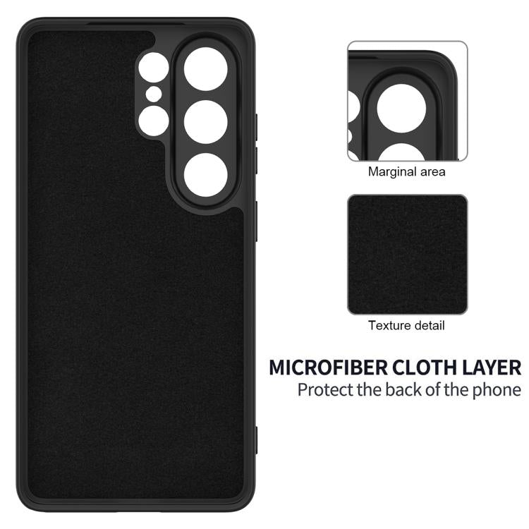 For Samsung Galaxy S26 Ultra 5G Solid Color Liquid Silicone Dropproof Full Coverage Phone Case