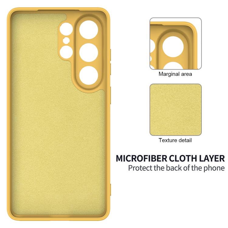 For Samsung Galaxy S26 Ultra 5G Solid Color Liquid Silicone Dropproof Full Coverage Phone Case