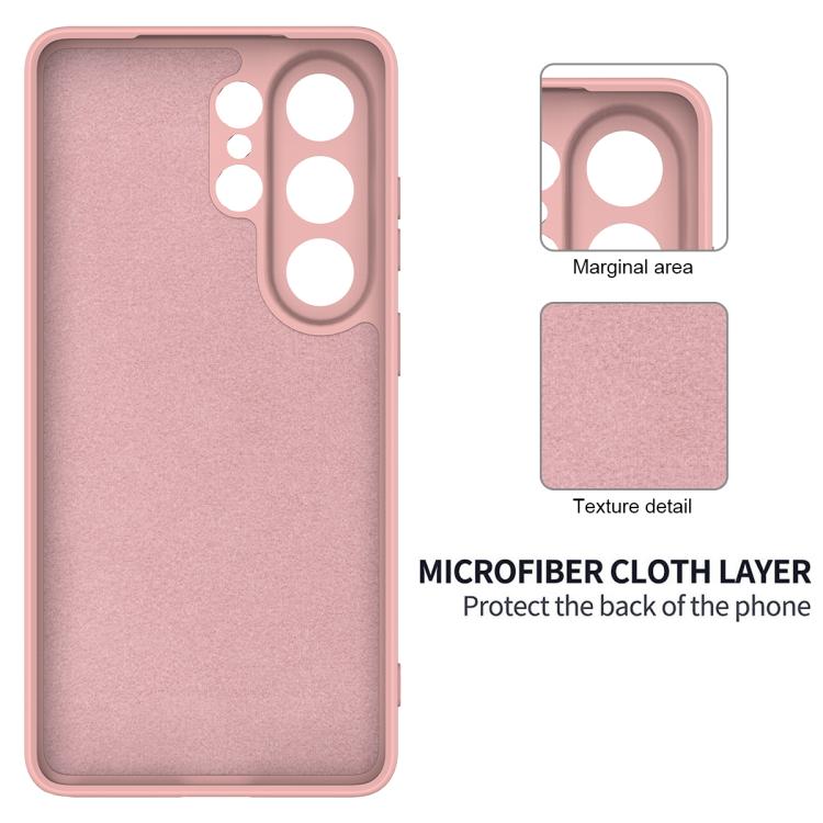 For Samsung Galaxy S26 Ultra 5G Solid Color Liquid Silicone Dropproof Full Coverage Phone Case