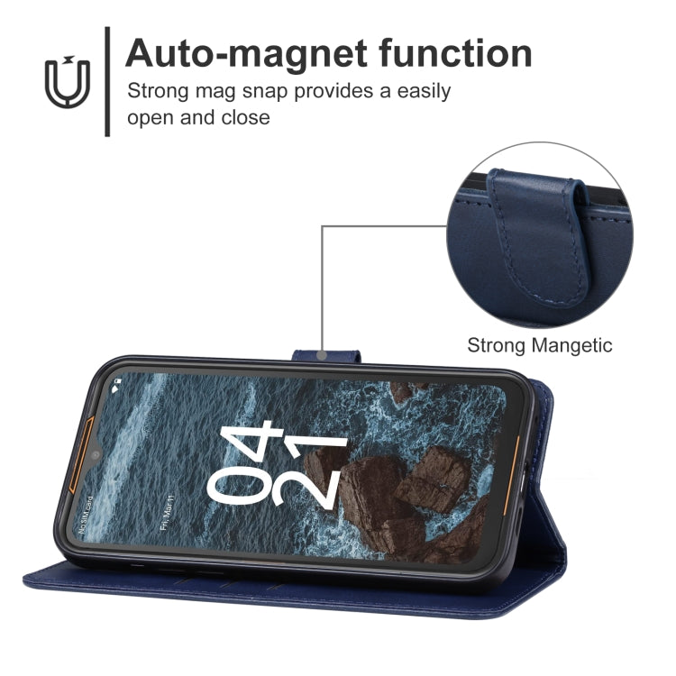 For AGM H5 Leather Phone Case