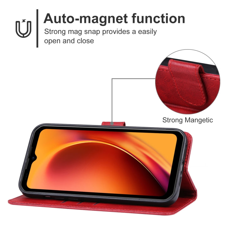 For DOOGEE V Max Leather Phone Case