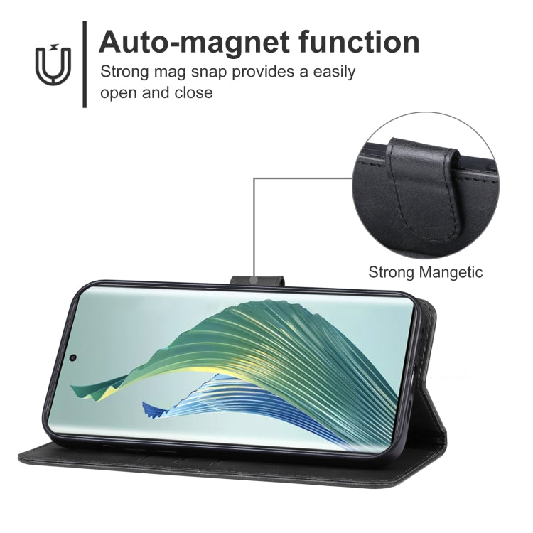 For Honor Magic 5 Lite Leather Phone Case