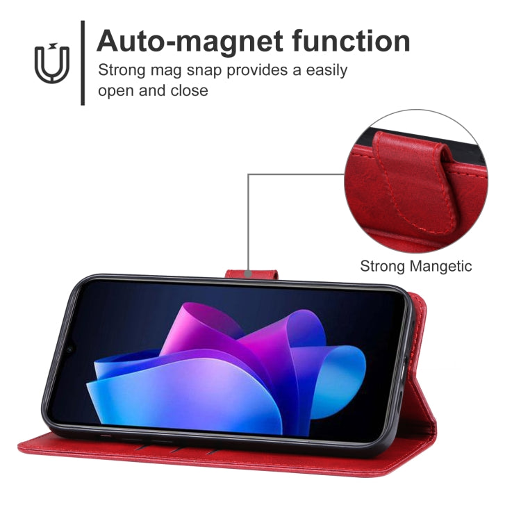 For TECNO Pop 7 Pro Leather Phone Case