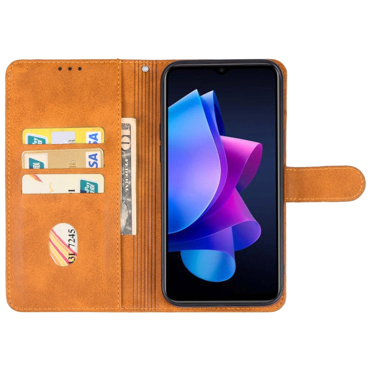 For TECNO Pop 7 Pro Leather Phone Case