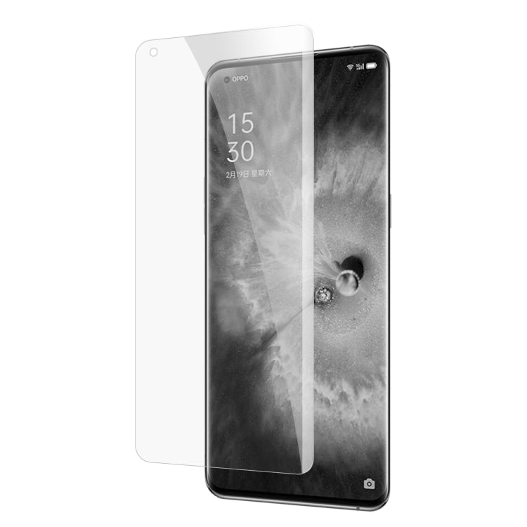 For OPPO Find X6 Pro UV Liquid Curved Full Glue Tempered Glass Film