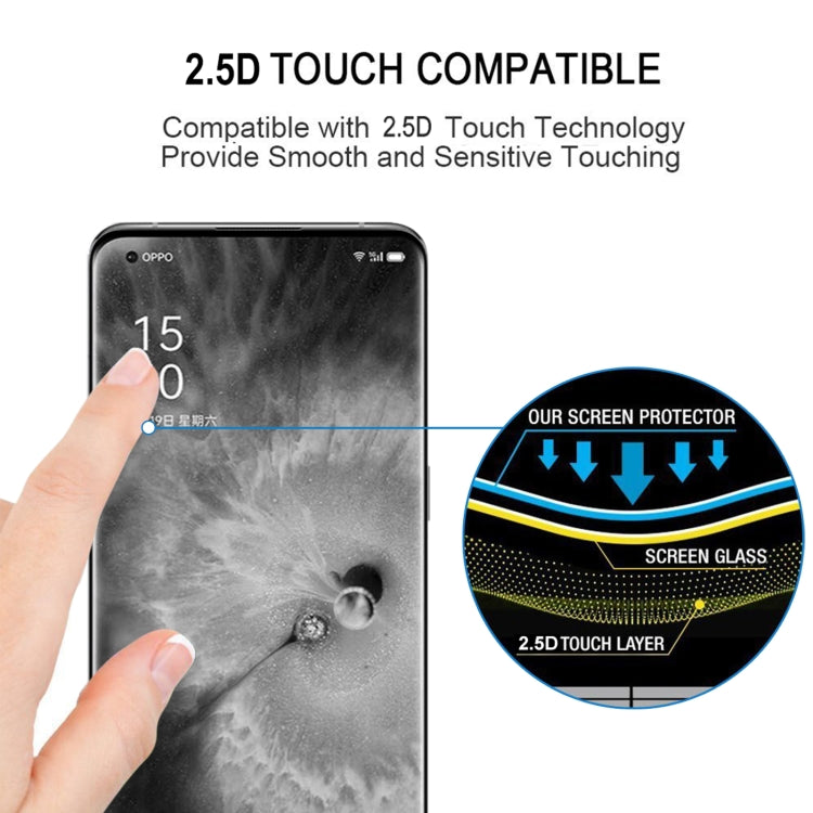 For OPPO Find X6 25pcs 3D Curved Edge Full Screen Tempered Glass Film
